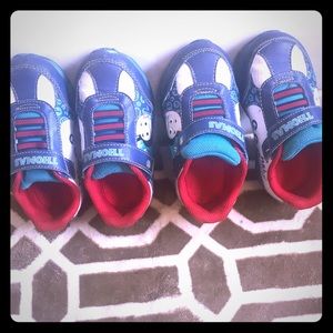 2 pairs of THOMAS train sneakers in size 9!